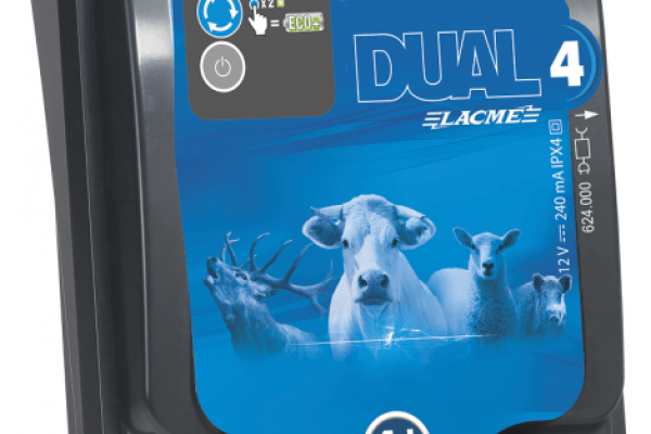 Weidezaungerät Dual D4 12V/230V 4 Joule